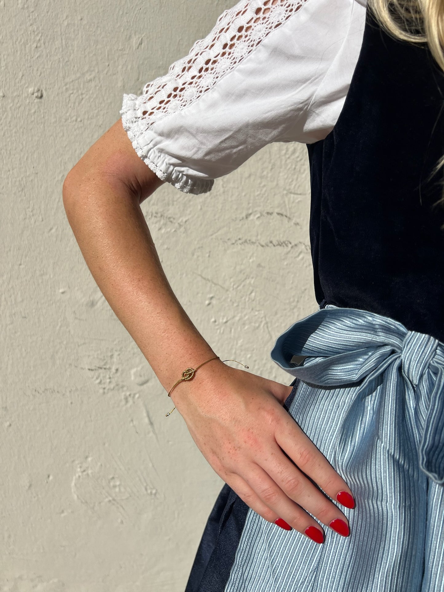 Brezel Armband - Handmade in Greece 🇬🇷