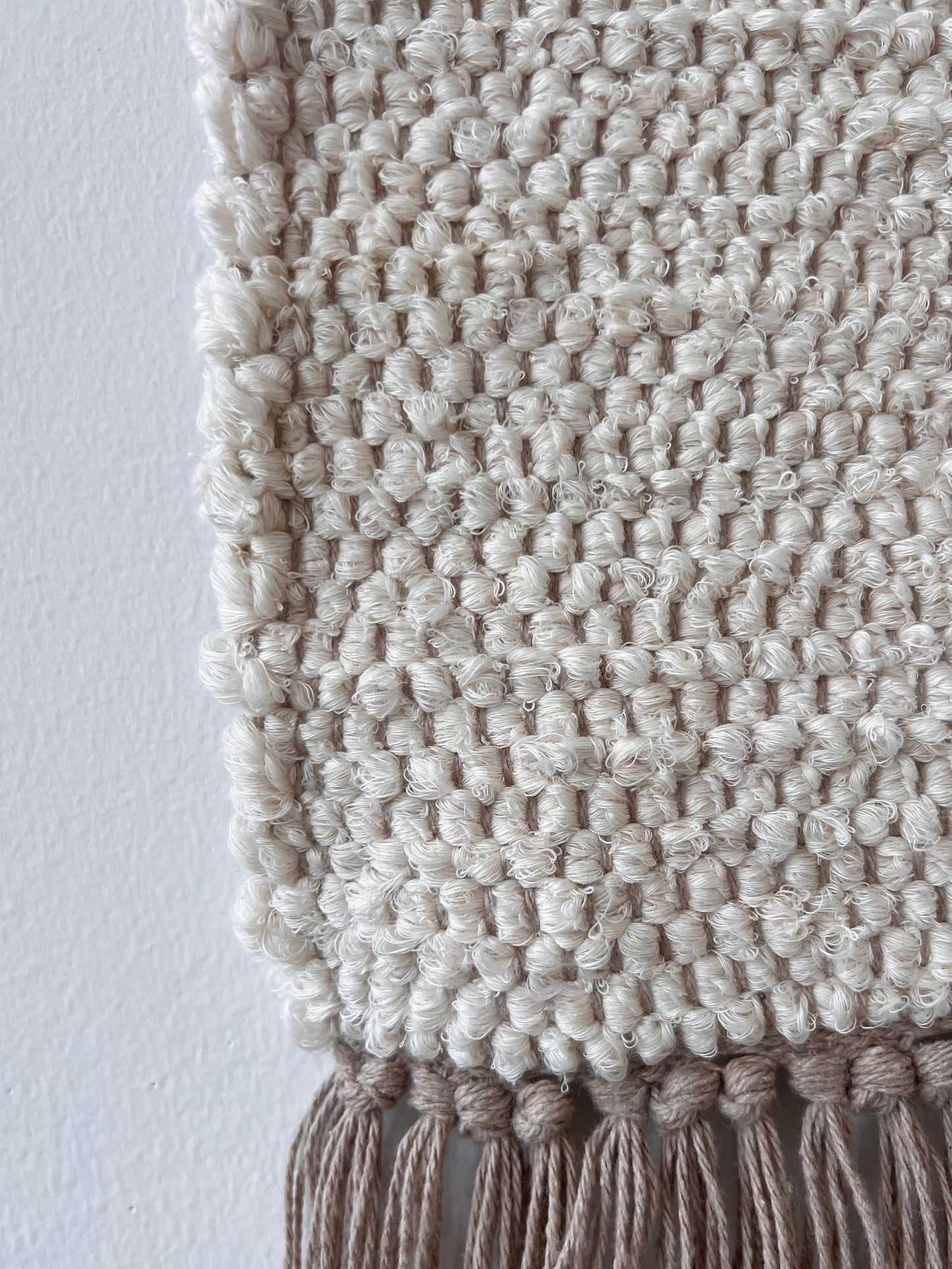 Teppich mit handgeknüpften Fransen - Handmade in Portugal 🇵🇹 I 100x150