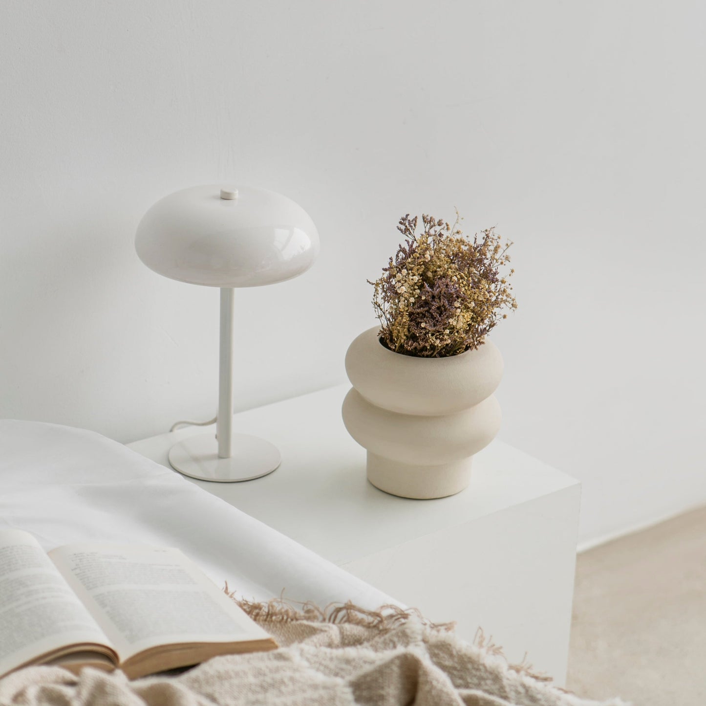 Ripple Vase Small - Off-White - Handmade in Portugal 🇵🇹
