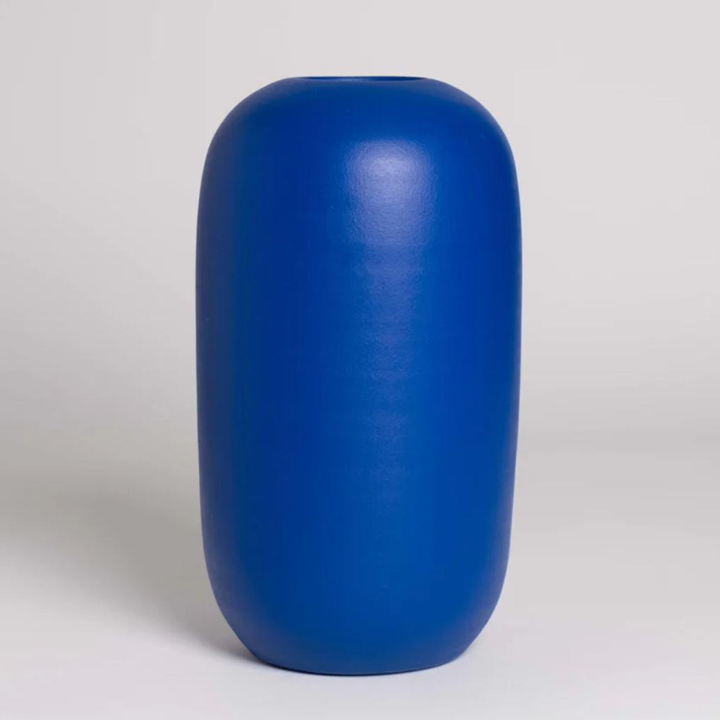 DUNE 45 Vase - Blau - Handmade in Portugal 🇵🇹