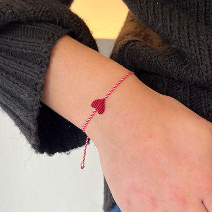 X-Mas Special Herz Armband - Handmade in Greece 🇬🇷