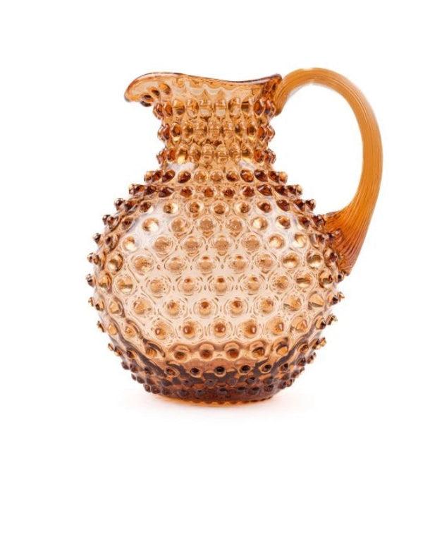 "Hopnail Jug"  New Brown handmade in Czech Republic