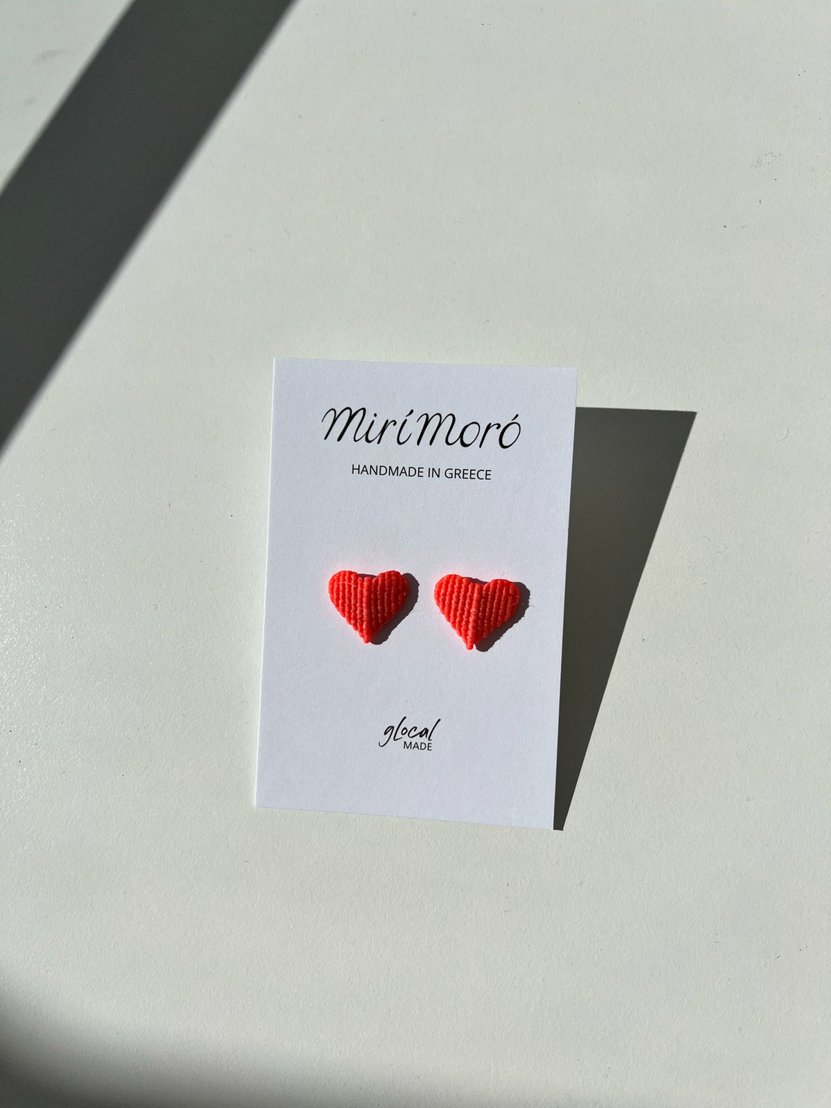 mirí moró  - Herz Ohrringe