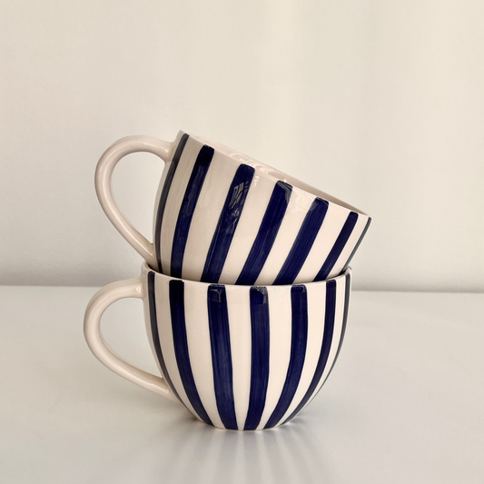 Tasse "LISTRAS" Blau -  Handmade in Portugal 🇵🇹
