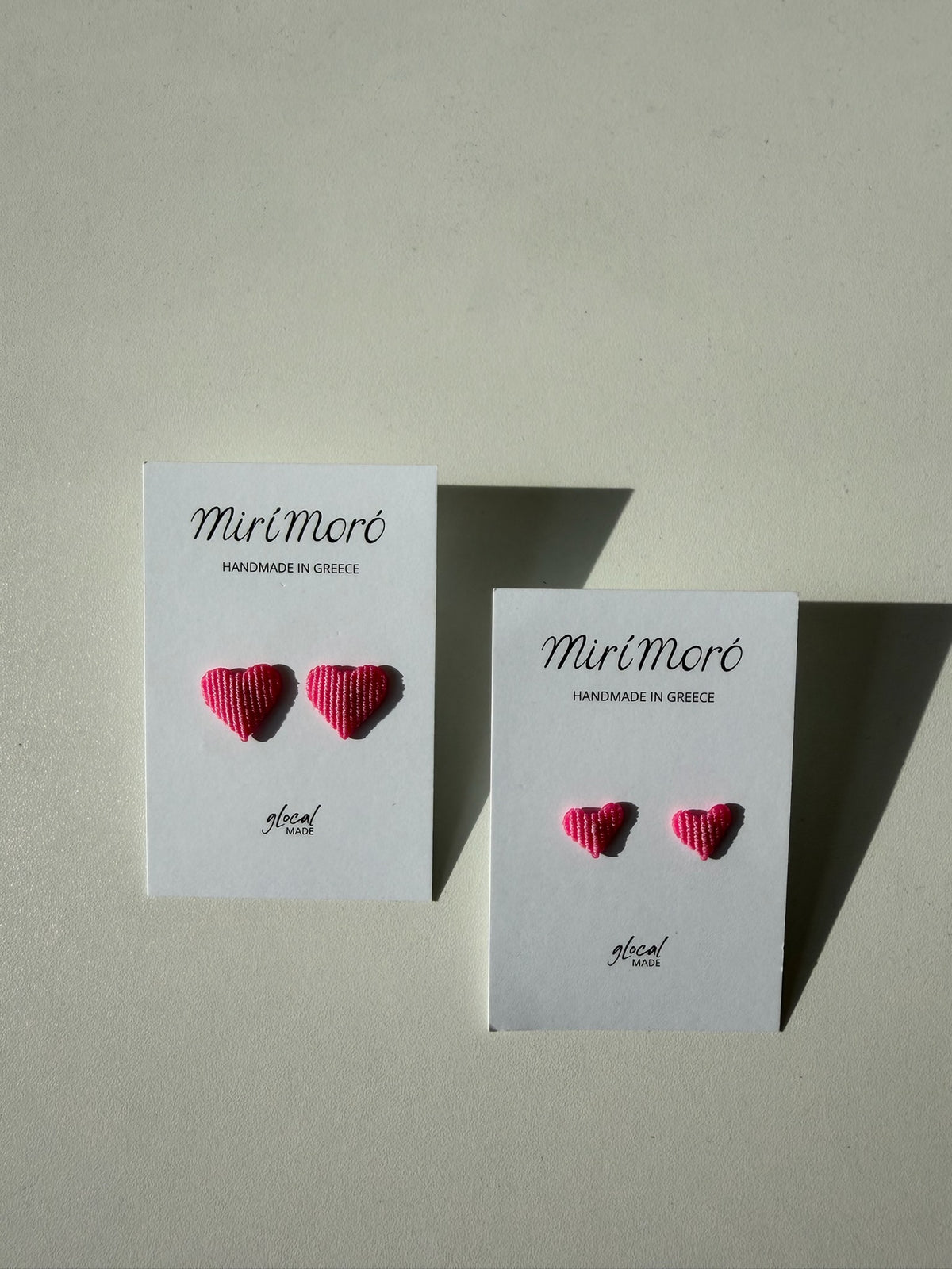 mirí moró  - Herz Ohrringe
