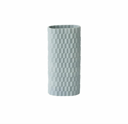 Jars Ceramistes Vase "sillage aigue marine" handmade in France